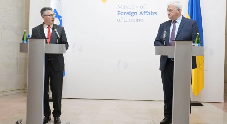 গম চুরির অভিযোগের ইসরায়েলি রাষ্ট্রদূতকে তলব করল ইউক্রেন